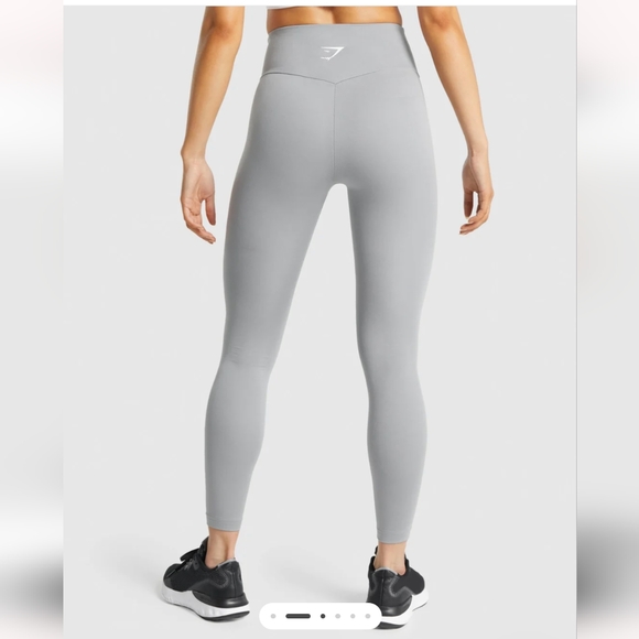 GYMSHARK Training Leggings Grey High Rise - Picture 2 of 7